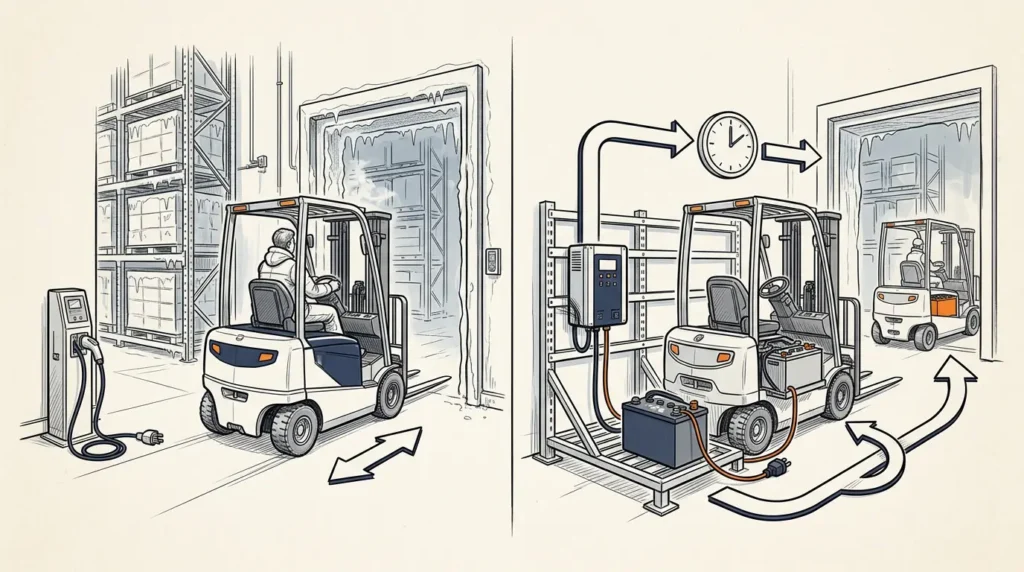 How to Spec a Forklift for Extreme Environments