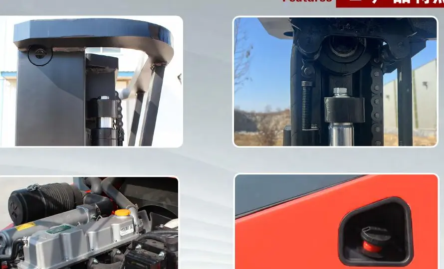 YULI CPC38-KII DIESEL FORKLIFT detail
