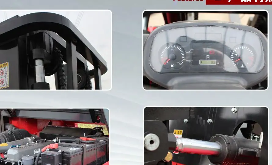 YULI CPC40-H DIESEL FORKLIFT detail